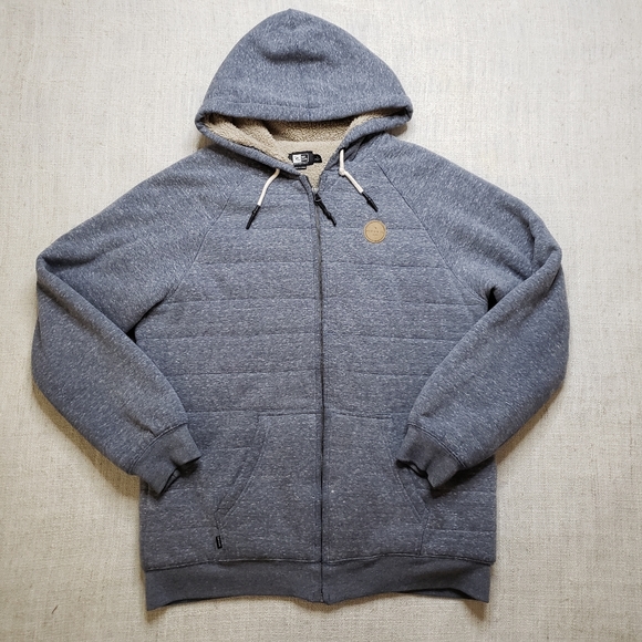 Rip Curl Sherpa Lined Hoodie Jacket - Picture 2 of 6